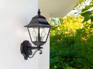 Elstead Norfolk Applique da esterno E27 45 cm da incasso, nera, IP43