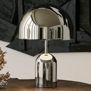 Tom Dixon Lampada da tavolo di design Bell, dimmerabile, Cromo / Argento, Soggiorno / Sala da pranzo, Metallo, Design, Lampada da tavolo