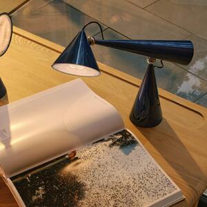 Tom Dixon Lampada da tavolo di design Pose Task Light, dimmerabile, Blu, Soggiorno / Sala da pranzo, Plastica, Design, Lampada da tavolo