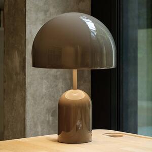 Tom Dixon Lampada da tavolo di design Bell, dimmerabile, Alluminio / Grigio / Zincato, Soggiorno / Sala da pranzo, Metallo, Design, Lampada da tavolo
