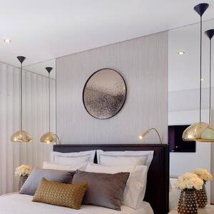 Tom Dixon Lampada a sospensione Void, dimmerabile, Ottone / Oro, Soggiorno / Sala da pranzo, Ottone, Design, Lampada a sospensione