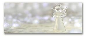 Quadro su tela Ornamento di angelo di vetro fresco 100x50 cm