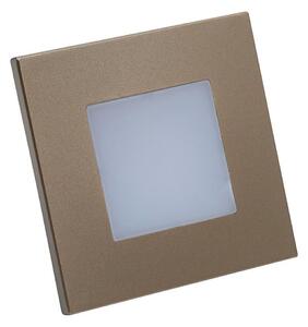 Emithor 48334 - Luce LED da incasso STEP LIGHT LED/1W/230V oro