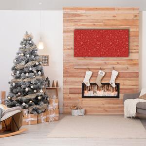 Quadro stampa su tela Ornamenti di Natale Decorazione invernale 100x50 cm