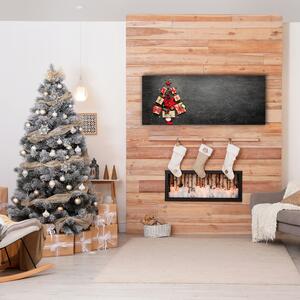 Quadro su tela Regali astratti dell'albero di Natale 100x50 cm