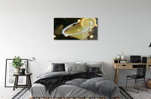 Quadro in vetro Cocktail al limone 100x50 cm