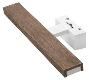 Brilagi-LED Illuminazione per specchio da bagno WOODY MIRROR 3 in 1 LED/8W/230V 40 cm IP44 bianco/rovere