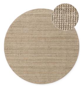 Tappeto rotondo grigio tortora in iuta ø 200 cm Bouclé Jaipur – Hanse Home