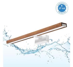 Brilagi -LED illuminazione per specchio da bagno 3 in 1 WOODY MIRROR LED/12W/230V IP44 bianco/rovere/ciliegio
