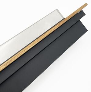 Brilagi - Plafoniera LED WOODY FLAT LED/25W/230V rovere/nero
