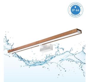 Brilagi - LED Lampada specchiera per bagno WOODY MIRROR 3 in 1 LED/15W/230V IP44 bianco/rovere/ciliegio