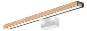 Brilagi - Illuminazione LED 3 in 1 per specchio da bagno WOODY MIRROR LED/12W/230V IP44 bianco/rovere