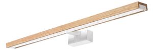 Brilagi - Illuminazione LED per specchio da bagno 3 in 1 WOODY MIRROR LED/15W/230V IP44 bianco/rovere