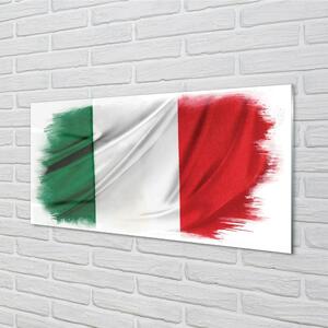 Quadro di vetro Bandiera dell'italia 100x50 cm