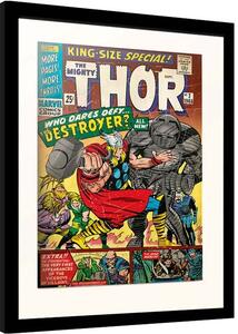 Quadro Marvel - Thor - King Size Special, Poster Incorniciato