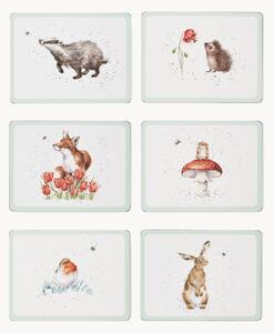 Set di 6 tovagliette americane Bee