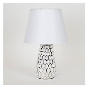 Lampada da tavolo 1xE14/40W/230V bianco/argento