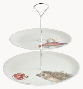 Alzatina in Fine Bone China Tier