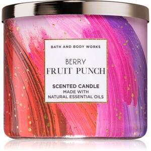 Bath & Body Works Berry Fruit Punch candela profumata 411 g