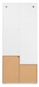 Mobile ingresso Image41B bianco con specchio