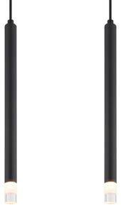 Globo 15629-4 - Lampadario a sospensione con filo BLAKE 4xG9/4W/230V nero