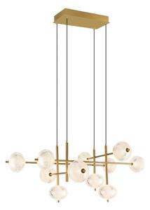 Zuma Line 003064-034755 - Lampadario LED a cavo GALATEA LED/63W/230V oro
