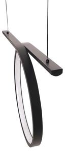 Lampadario a sospensione su cavo ODETTA LED/30W/230V 4000K nero