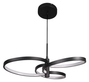 Lampadario LED a sospensione con cavo RIBBON LED/25W/230V 4000K nero