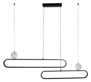 Sospensione LED su cavo FLORENTYNA LED/48W/230V 4000K nero/bianco