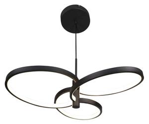 Lampadario LED a sospensione con cavo RIBBON LED/25W/230V 4000K nero