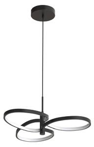Lampadario LED a sospensione con cavo RIBBON LED/25W/230V 4000K nero