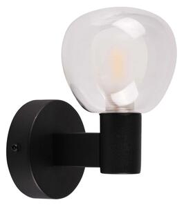 Applique da bagno POLA 1xG9/5W/230V IP44 nera/trasparente