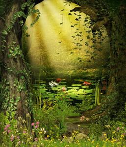 Illustrazione Enchanted Fairy Woods Pond, ratpack223