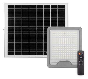 Faro LED Solare 300W IP66, Telecomando Incluso 4.500 lumen - SERIE PRO Colore Bianco Naturale 4.000K