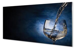 Quadro di vetro Bicchiere da vino bianco 100x50 cm