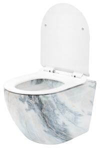 Vaso WC sospeso Rea Carlos Slim Granit Shiny