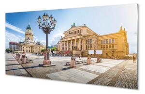 Quadro di vetro Germania piazza cattedrale di berlino 100x50 cm