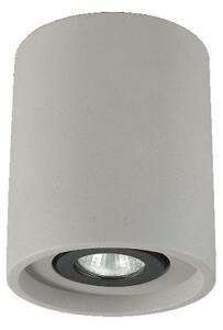 Ideal Lux Oak PL1 Round lampada da soffitto per ufficio con diffusore in gesso o cemento GU10 35W