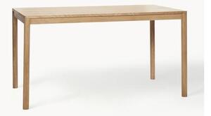 Tavolo in legno di quercia Acorn, 140 x 80 cm