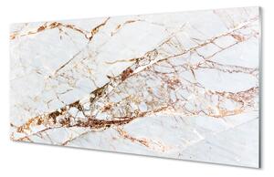 Quadro acrilico Muro di marmo di pietra 100x50 cm 2 appendini