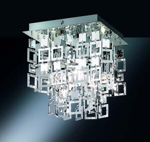 Quadrato Plaf.Quad.Cromo Cm24X24