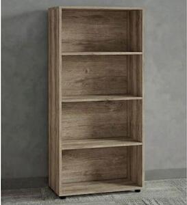 Libreria a giorno EASYSPACE cm 80x35x180 rovere canadese