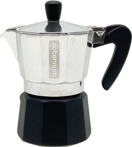 Bialetti Caffettiera Moka Black Pearl 3 Tazze in Alluminio colore Nero e Alluminio - BIAMOKA3NERA