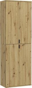 Armadio 4 porte – Rovere chiaro – BODITE