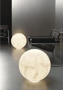 In-Es Artdesign Floor Moon 1 lampada da terra in vetroresina bianca