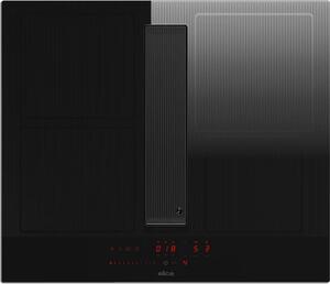 Elica Piano Cottura a Induzione con Cappa Integrata Aspirante 4 Fuochi Larghezza 83 cm colore Nero - PRF0196872 NIKOLATESLA VELVET BL/A/83