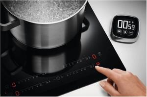 Electrolux Piano Cottura Induzione da Incasso 4 Fuochi Larghezza 60 cm in Vetroceramica colore Nero - EIS62453 Serie 700 SenseBoil