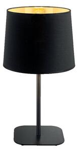 Ideal Lux Nordik TL1 lampada da comodino moderna color nero E27 60W