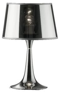 Ideal Lux London Cromo TL1 Small lampada da comodino moderna color cromo E27 60W
