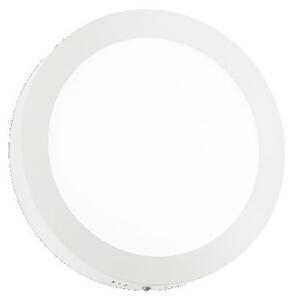 Ideal Lux Universal D17 Round plafoniera bianca con diffusore a led